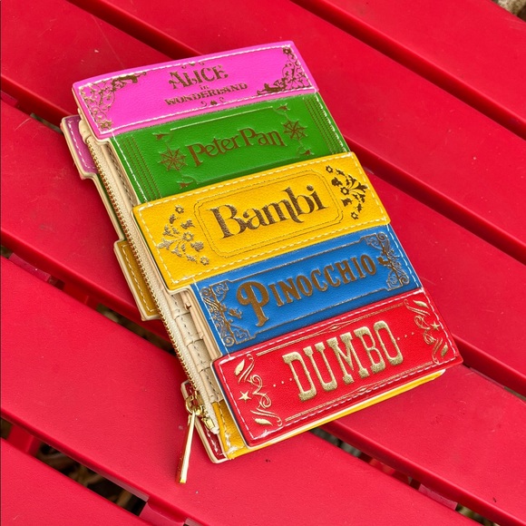 Colorful Disney Storybook Wallet - Picture 1 of 8